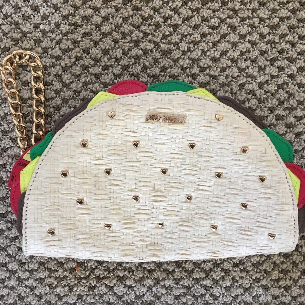 Betsy Johnson Taco purse
